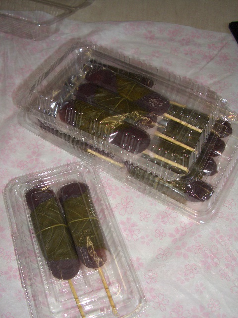 花より、やっぱり団子。