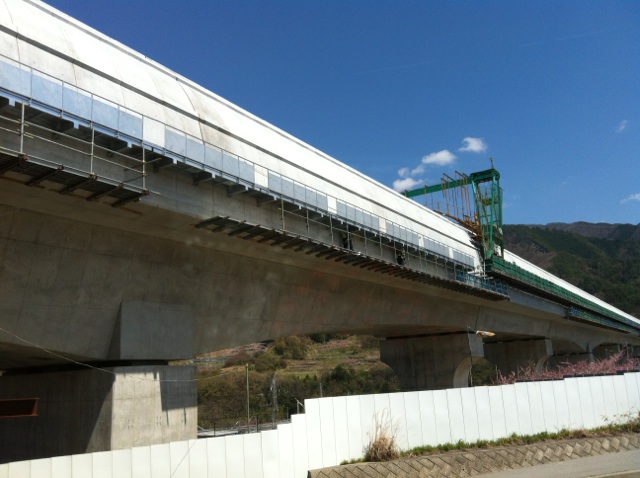 山梨をドライブ