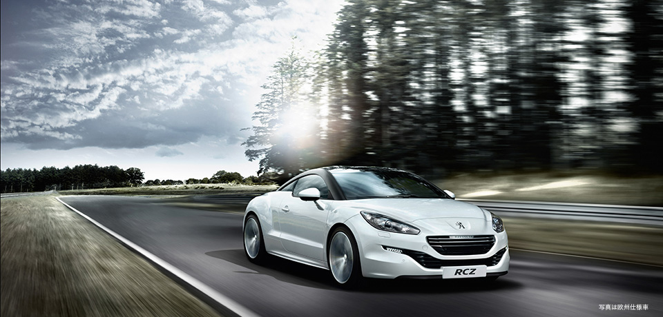 NEW RCZ TEST DRIVING CAR