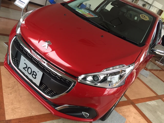 【展示車情報】208Allure リオハレッド入荷！