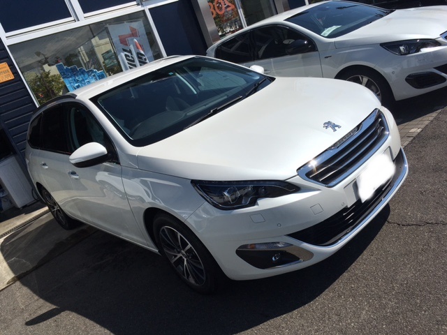 【ご納車】甲府市W様(308SW BlueHDi)