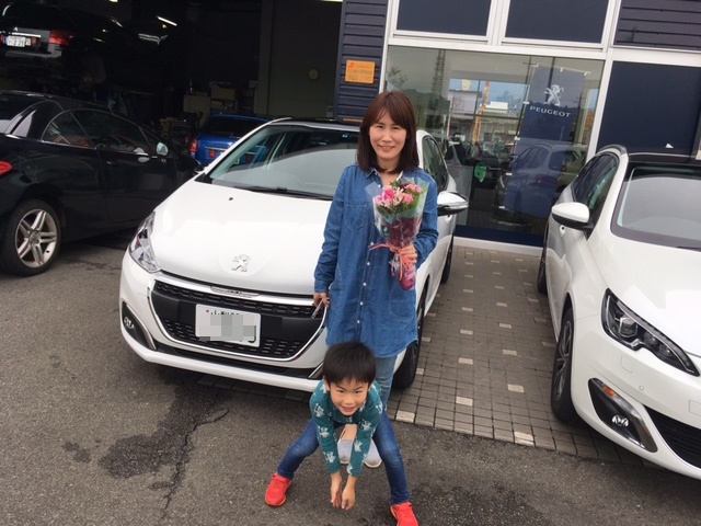 【ご納車】M様　208AllureCieloPKG