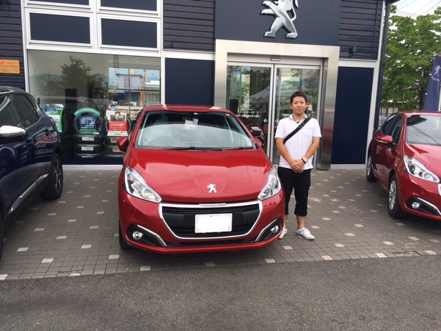 【3連休ご納車】208MT　K様