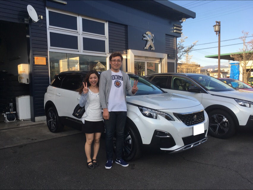 【ご納車】5008　S様