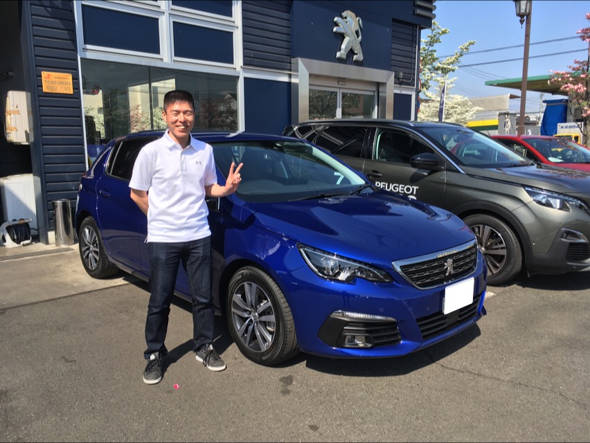 【ご納車】308ALLURE　S様