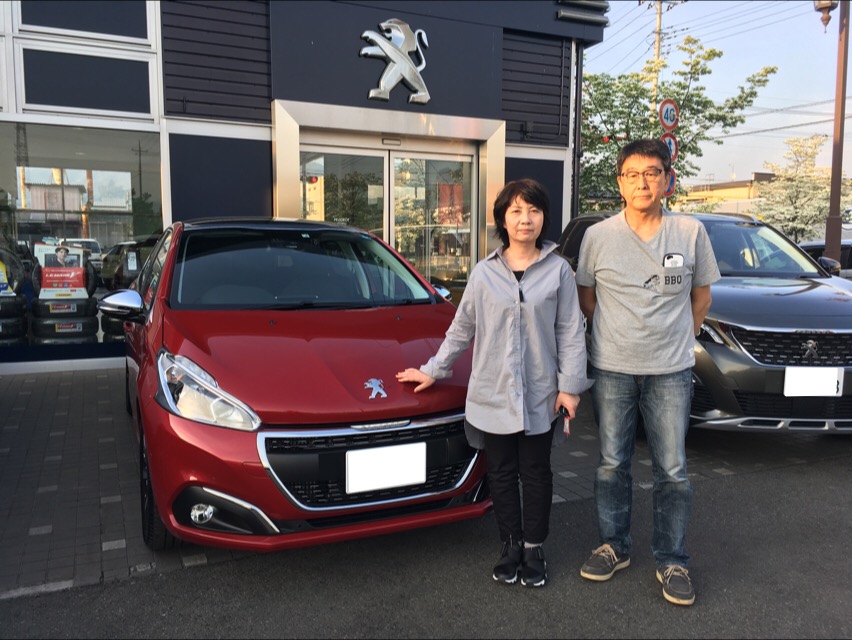 【ご納車】208Allure　Y様