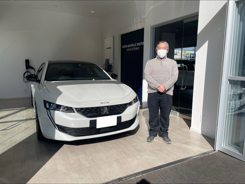 【ご納車】508GT　HYBRID　W様