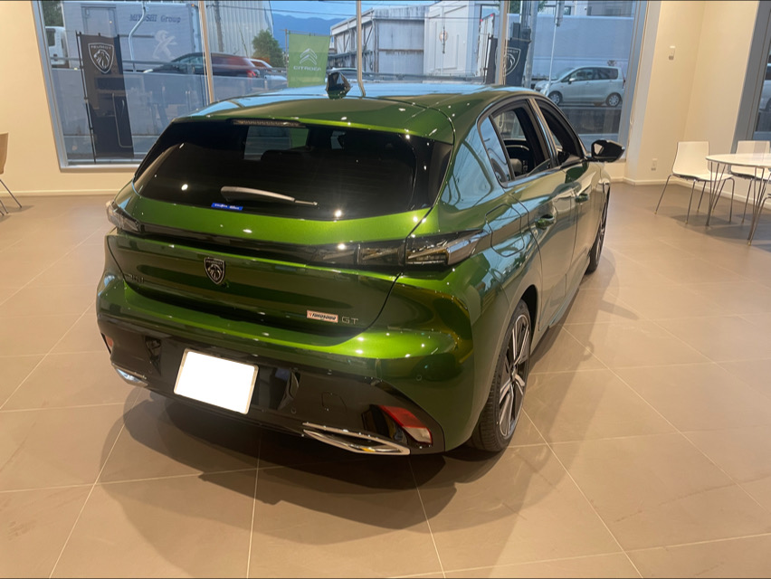 NEW308展示とご試乗について