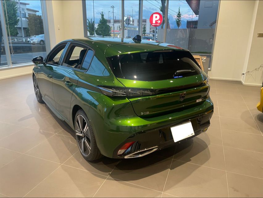 NEW308展示とご試乗について