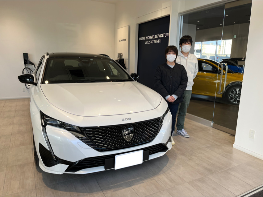 【ご納車】308SW　GT　W様