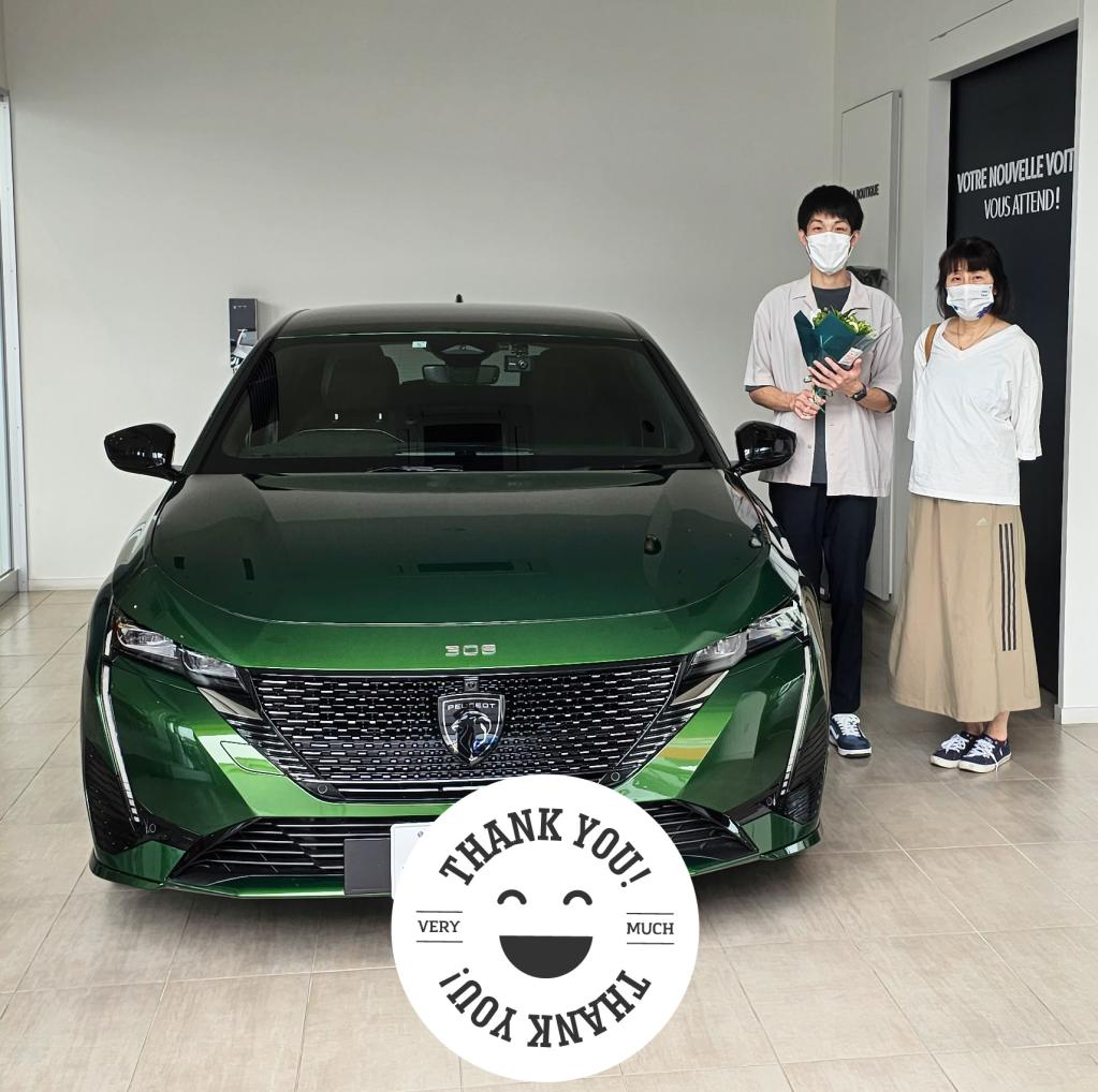 【ご納車】308GT B.HDI Ｎ様