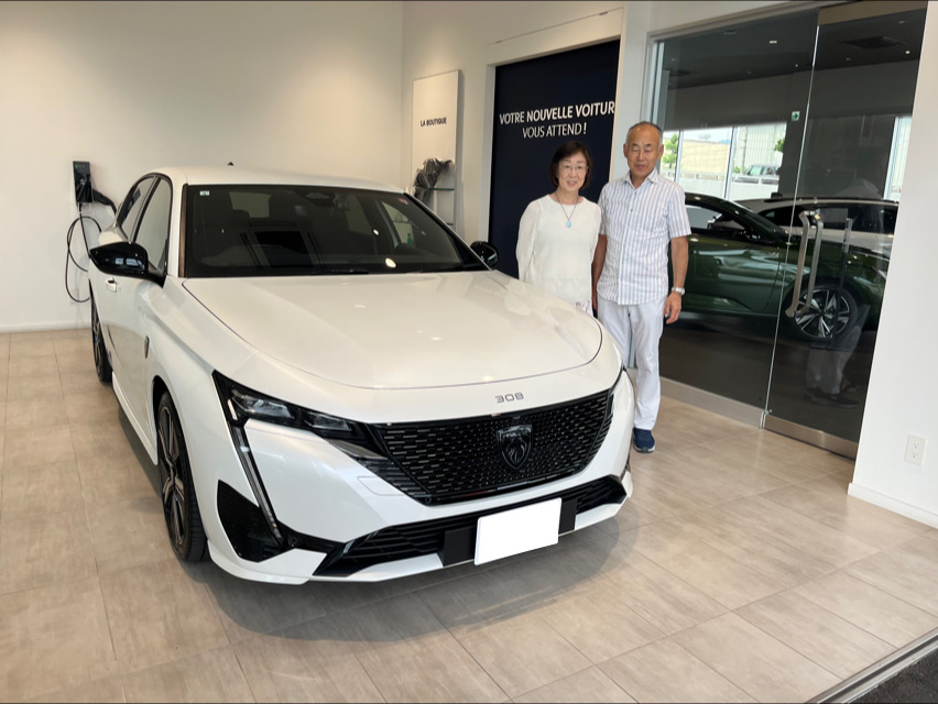 【ご納車】308HYBRID　H様