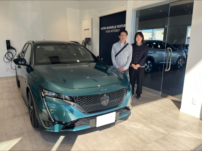 【ご納車】308SW　T様