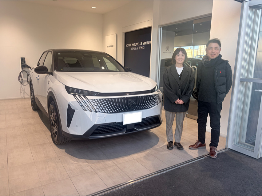 【ご納車】3008GT HYBRID　S様